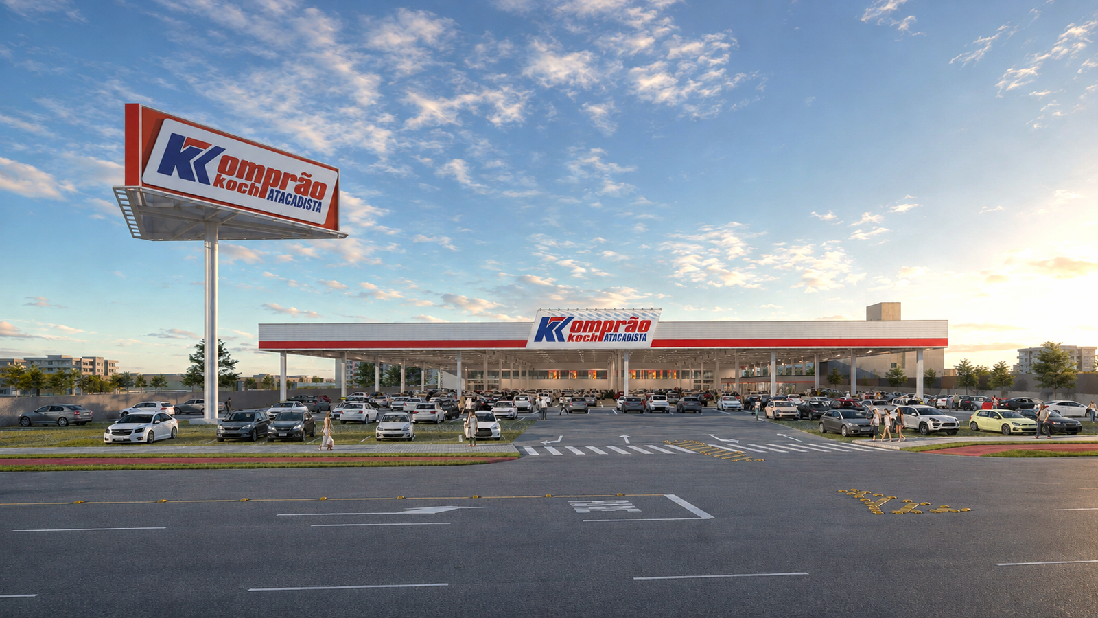 Grupo Koch chega a 100 lojas em SC com inauguração de novo Komprão em Itajaí