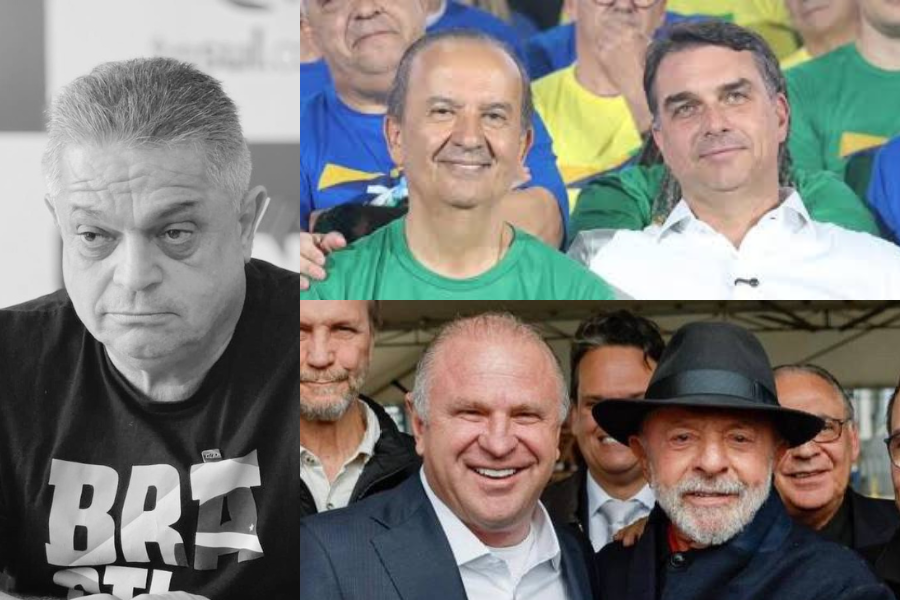 Flávio e Lula em SC devem derrubar João Rodrigues para o terceiro lugar