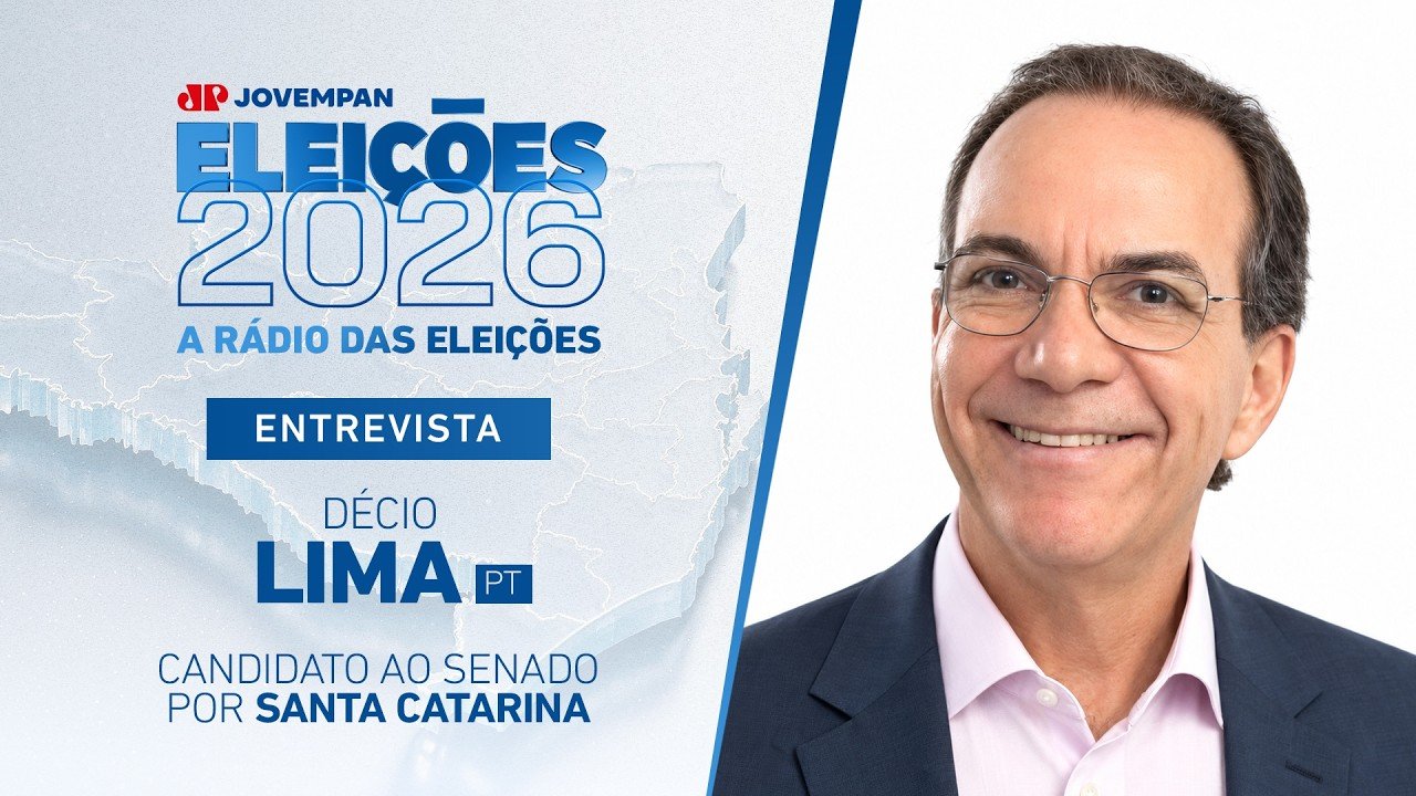 Décio Lima, candidato ao Senado por Santa Catarina