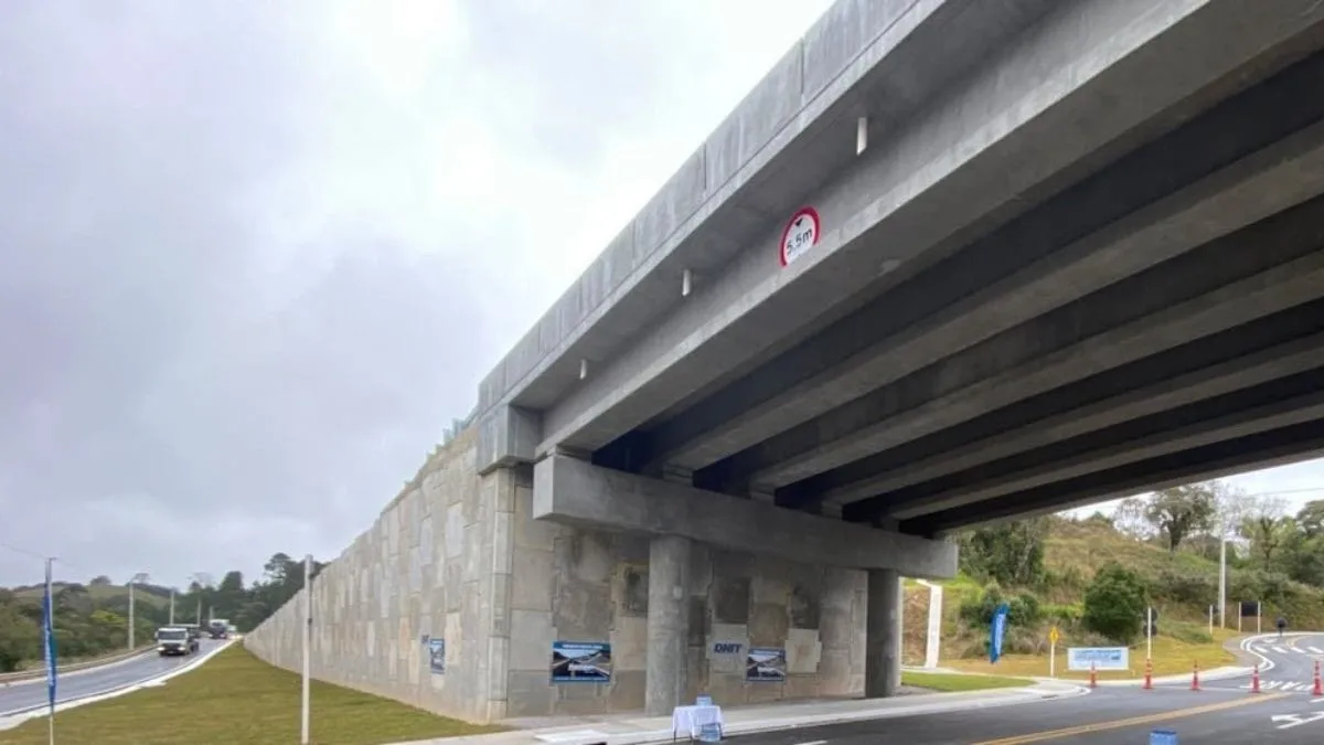 Novo viaduto da BR-282 é liberado na Grande Florianópolis