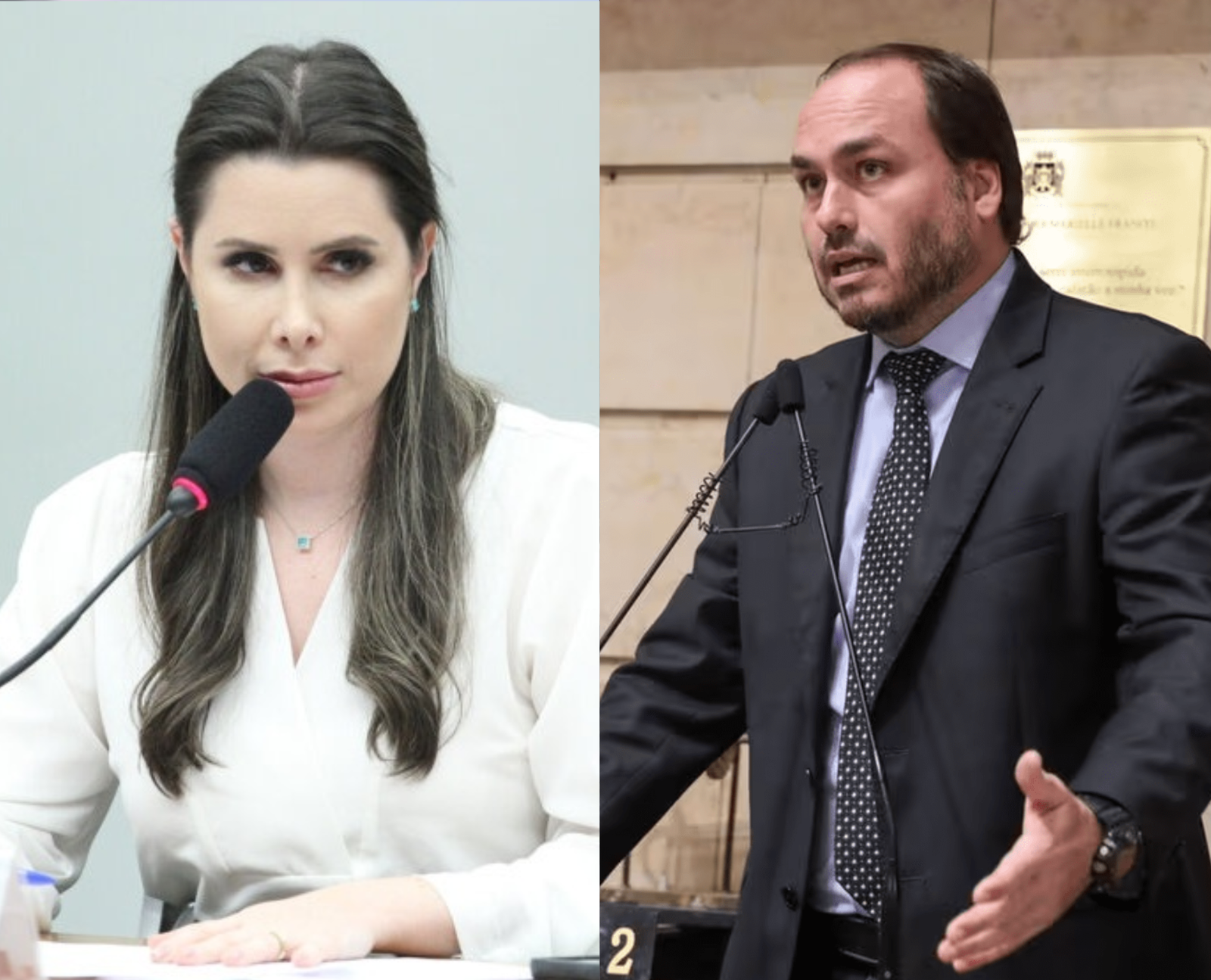 Carlos Bolsonaro e Carol de Toni garantem as duas vagas ao Senado por SC